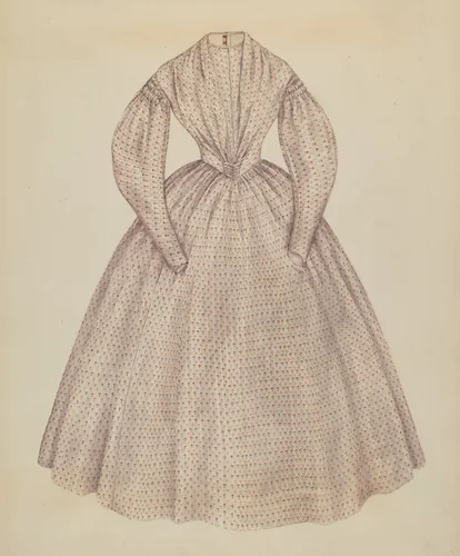 Dress by Melita Hofmann, index of american design, 1937