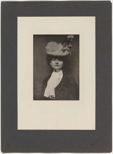 Portrait of Miss Jones by Frank Eugene, photograph, 1901