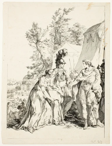 Allegory of Surgery by Charles-Nicholas Cochin, print, 1741