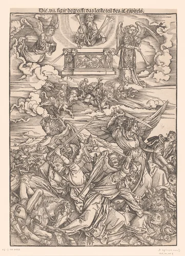 Blazen van de zesde bazuin by Unknown, print, 1502