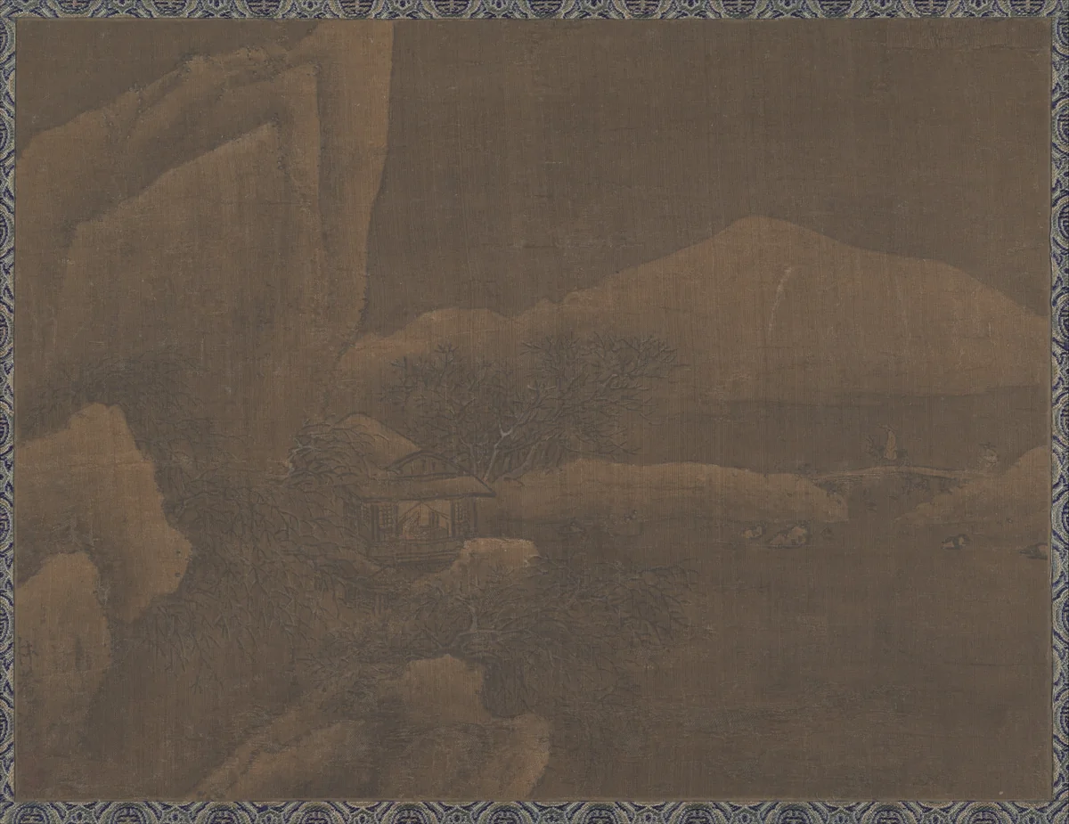 Snow Landscape by Unidentified Artist, painting, 1368-1644