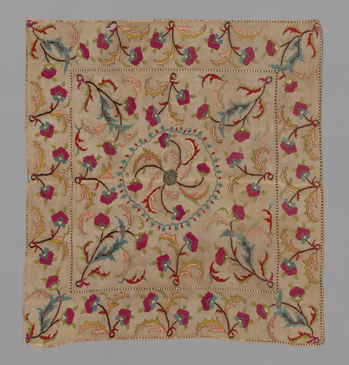 Fragment by Turkish, textile, 1701-1800