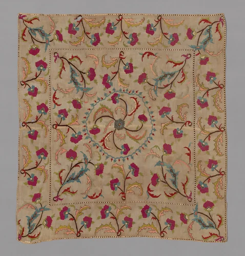 Fragment by Turkish, textile, 1701-1800