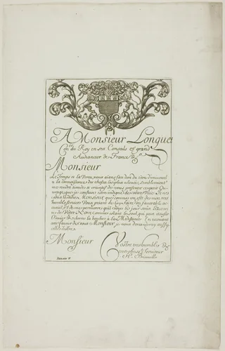 Designs for Locksmiths by Jean Bérain I, print, 1660-1711