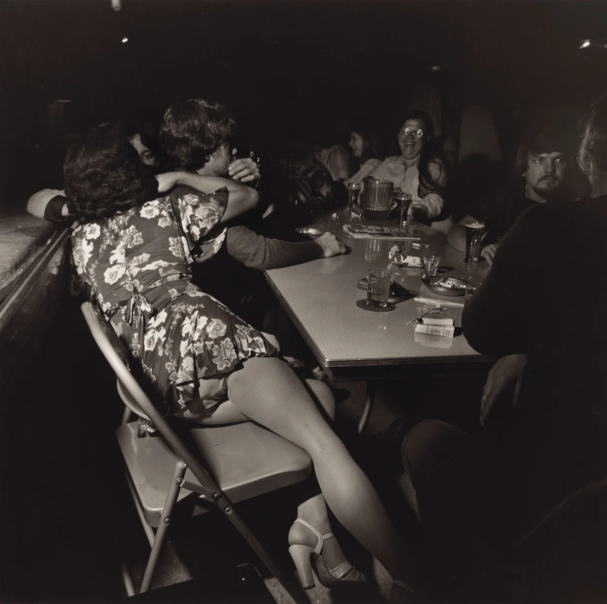 Dance, American Legion, Bangor, Pennsylvania by Larry Fink, photograph, 1978