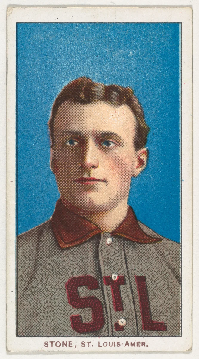 Stone, St. Louis, American League, from the White Border series (T206) for the American Tobacco Company by American Tobacco Company, print, 1909-1911