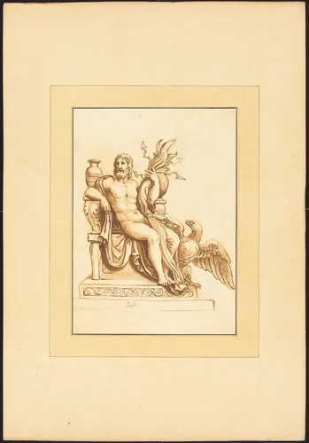 Jupiter by Maria Catharina Prestel, print, 1781
