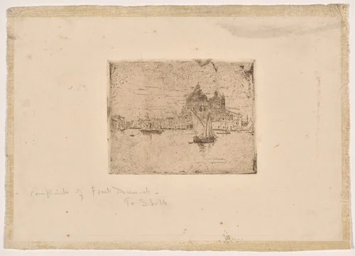 Salute (Small Plate) by Frank Duveneck, print, 1880