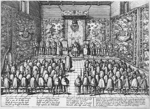 Events in the History of the Netherlands, France, Germany and England between 1535 and 1608 by Frans Hogenberg, book, 1555-1590