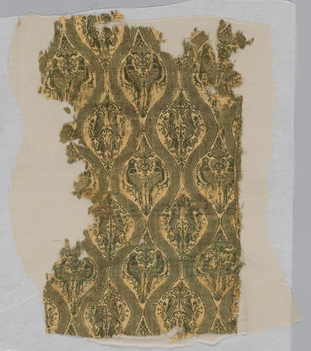 Fragment by Egypt or Syria, textile, 1200-1250