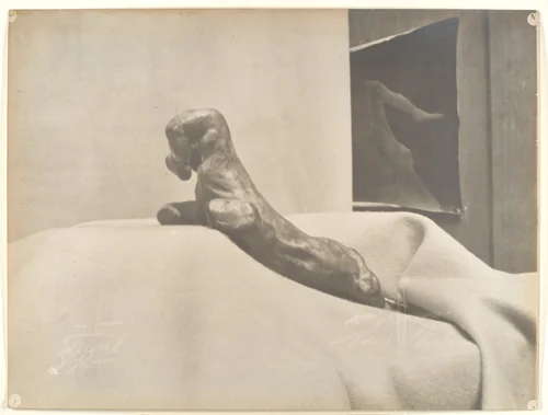 [Auguste Rodin's The Clenched Hand] by Eugène Druet, photograph, 1890-1898