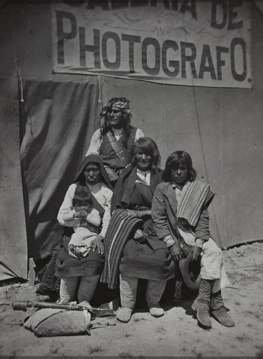 Isleta Pueblo, New Mexico by Ben Wittick, photograph, 1880