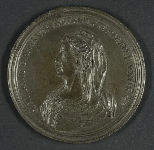 Medal Depicting Semiramide d'Appiano (died 1523) by Antonio Francesco Selvi, metalwork, 1739