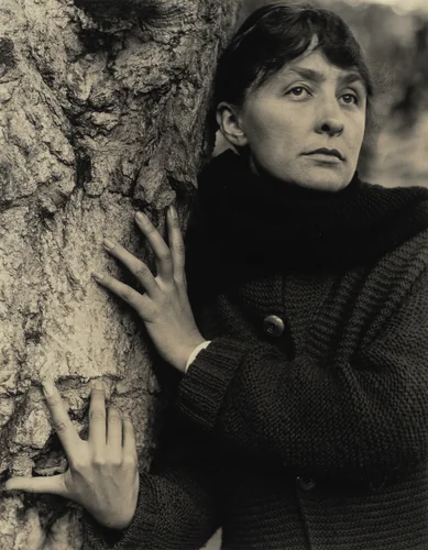 Georgia O'Keeffe by Alfred Stieglitz, photograph, 1918