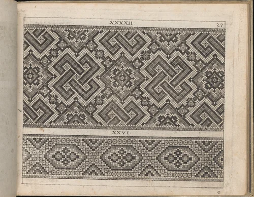 Newes Modelbuch in Kupffer (Page 36r) by Johann Sibmacher, book, 1604