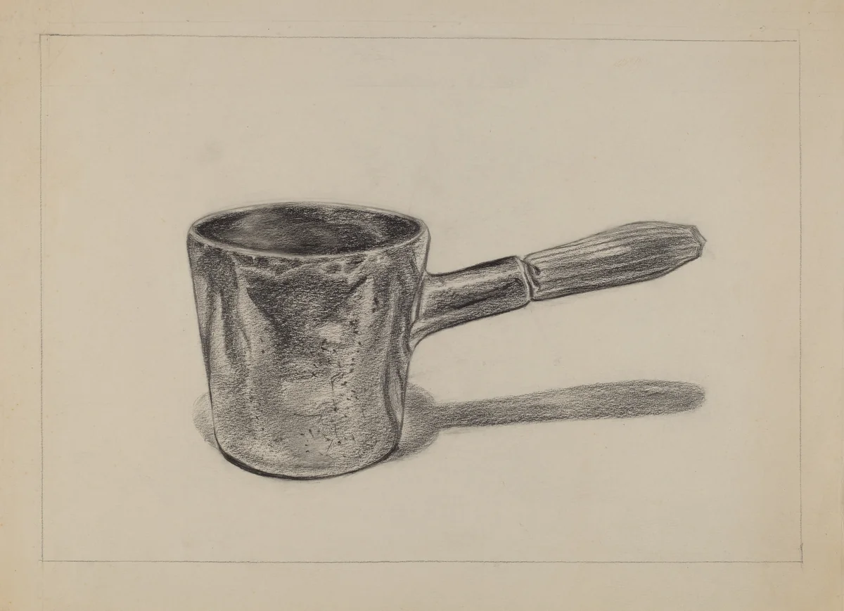 Dipper by Hyman Pearlman, index of american design, 1936