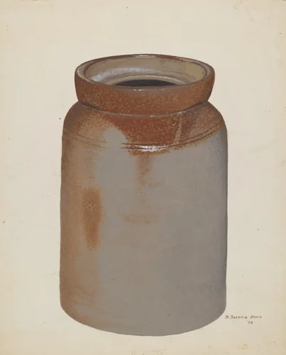 Churn by Jerome Hoxie, index of american design, 1936