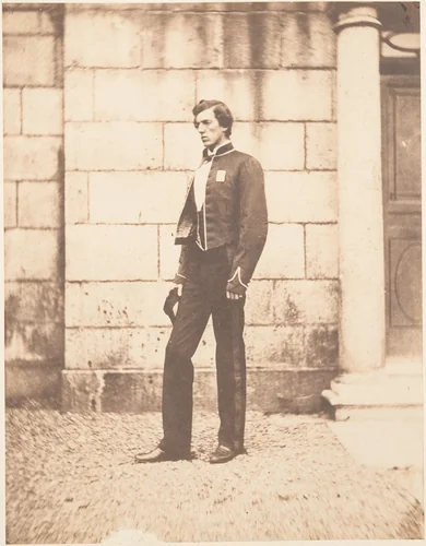 [Portrait of a Man in Military Regalia] by Horatio Ross, photograph, 1859