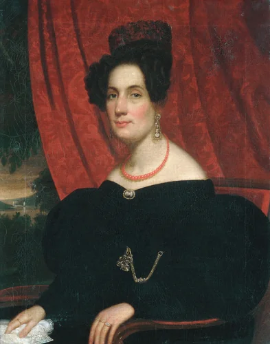 Mary Ann Garrits by Frederick Spencer, artwork, 1834