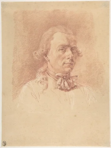 Self-Portrait by Jean Jacques de Boissieu, drawing, 1745-1810