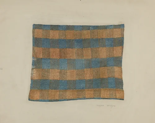 Homespun Linen by Marjorie McIntyre, index of american design, 1938