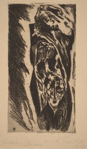 Einsame by Heinrich Tischler, print, 1914