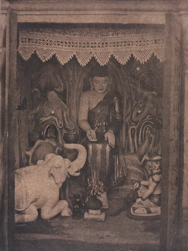 Amerapoora. Gautama's Shrine by Captain Linnaeus Tripe, photograph, 1855