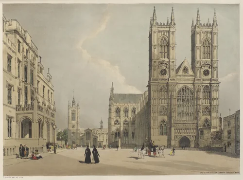 London As It Is: Westminster Abbey by Thomas Shotter Boys, book, 1842