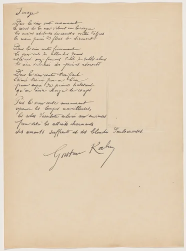 Image by Maurice Dumont; Gustave Kahn, print, 1895