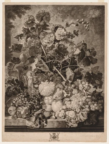 A Fruit Piece by Richard Earlom, print, 1781