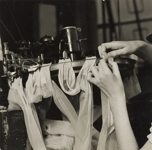 Hosiery Worker by Lewis Wickes Hine, photograph, 1937
