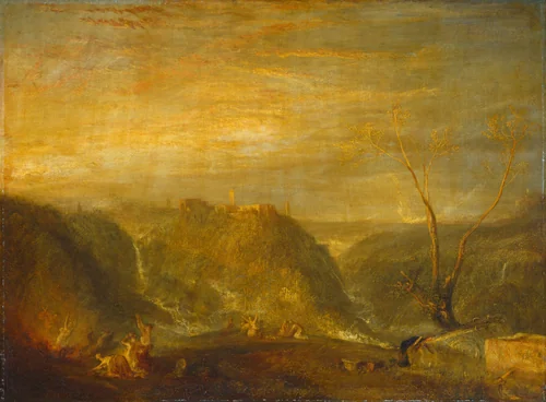 The Rape of Proserpine by Joseph Turner, painting, 1839