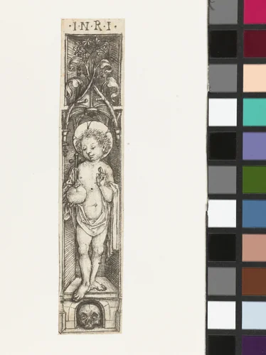 Het zegenend Christuskind by Meester van het Amsterdamse Kabinet, print, 1488-1492