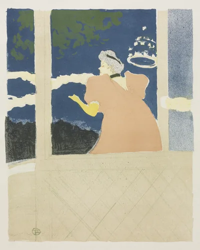 Aux Ambassadeurs by Henri de Toulouse-Lautrec, print, 1894