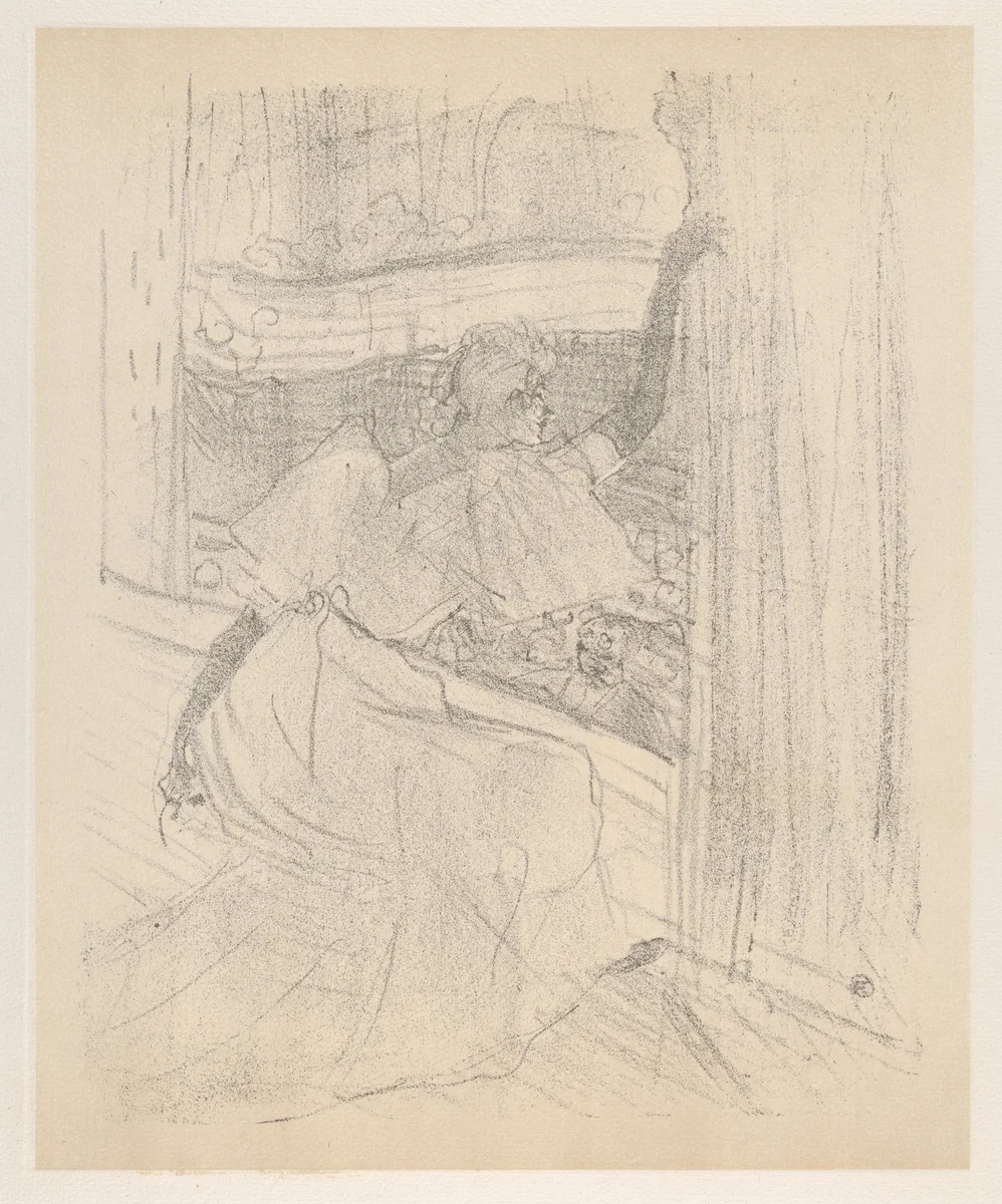 VIII. Saluant le Public by Henri de Toulouse-Lautrec, print, 1898