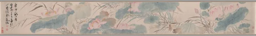 Flowering Lotus by Chen Chun (陳淳), drawing, 1368-1644