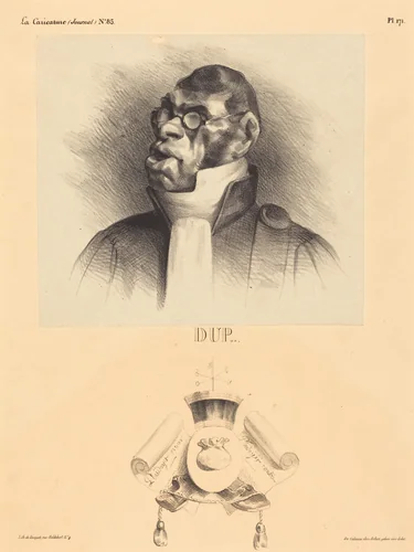 Dupin ainé by Honoré Daumier, print, 1832