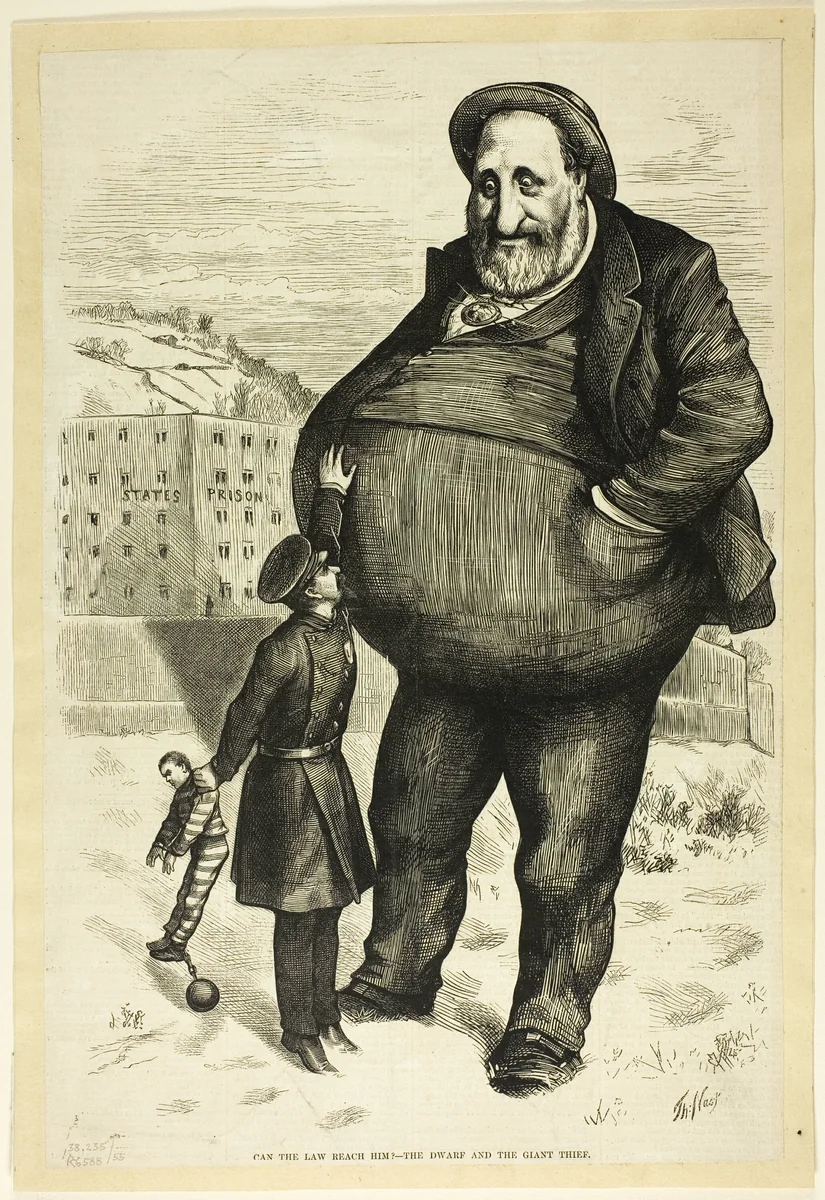 Can the Law Reach Him? by Thomas Nast, print, 1801-1900