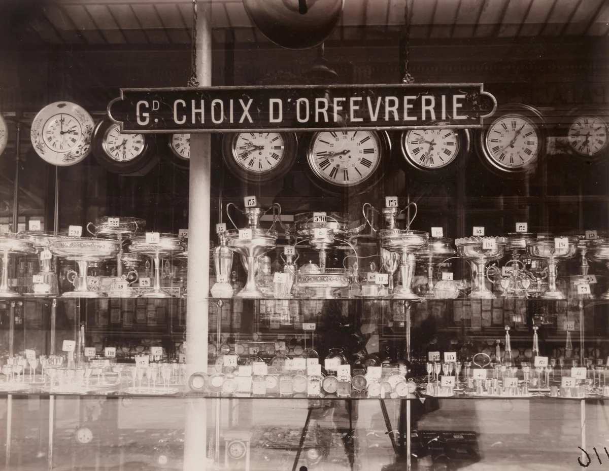 Boulevard de Strasbourg by Eugène Atget, photograph, 1926