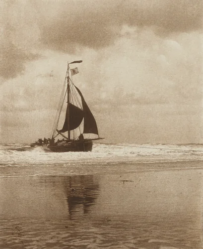 The Incoming Boat by Alfred Stieglitz, photograph, 1894