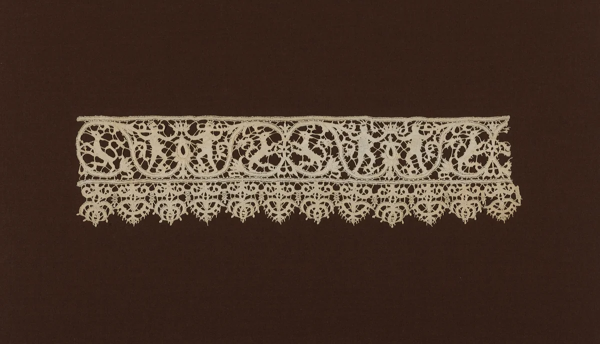 Insertion with Added Points by Italy, textile, 1590-1610