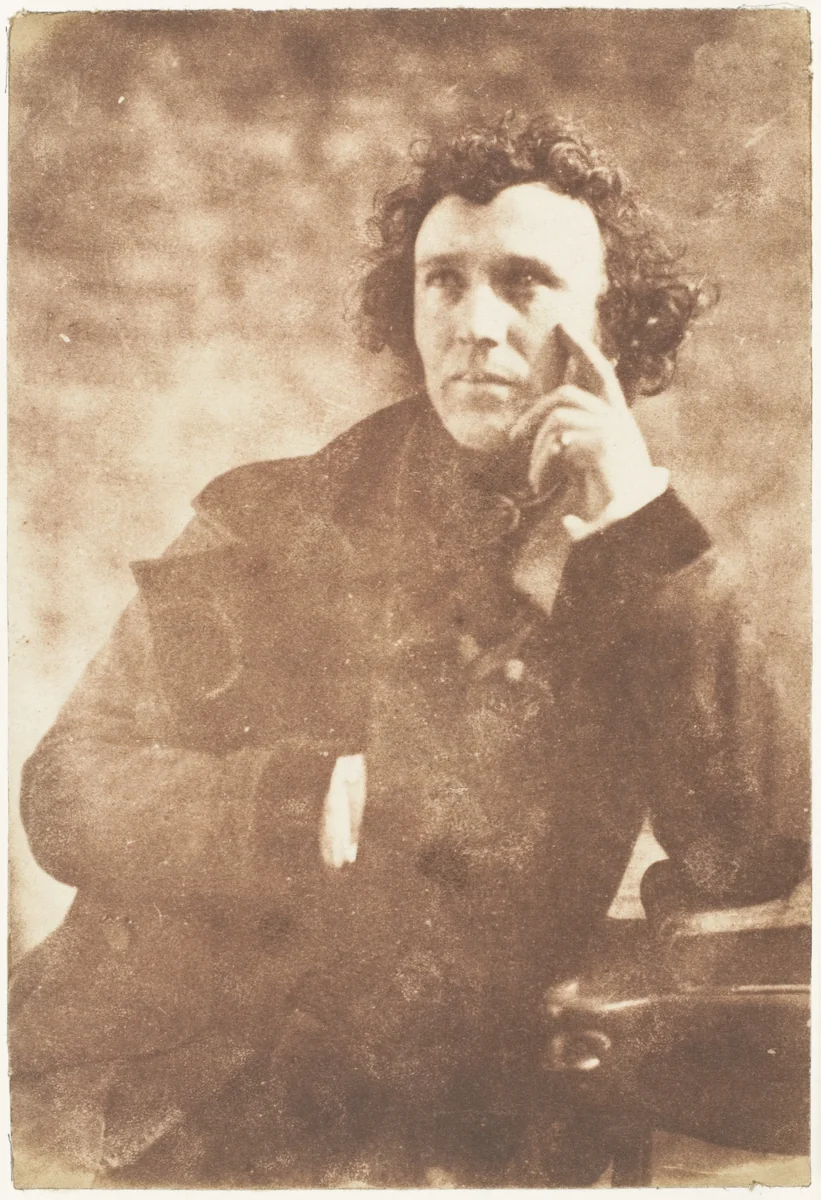Sir John Robert Steell by Hill and Adamson, photograph, 1843-1847
