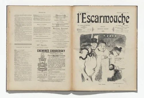 L'Escarmouche, no. 2 by Various artists, illustrated book, 1894