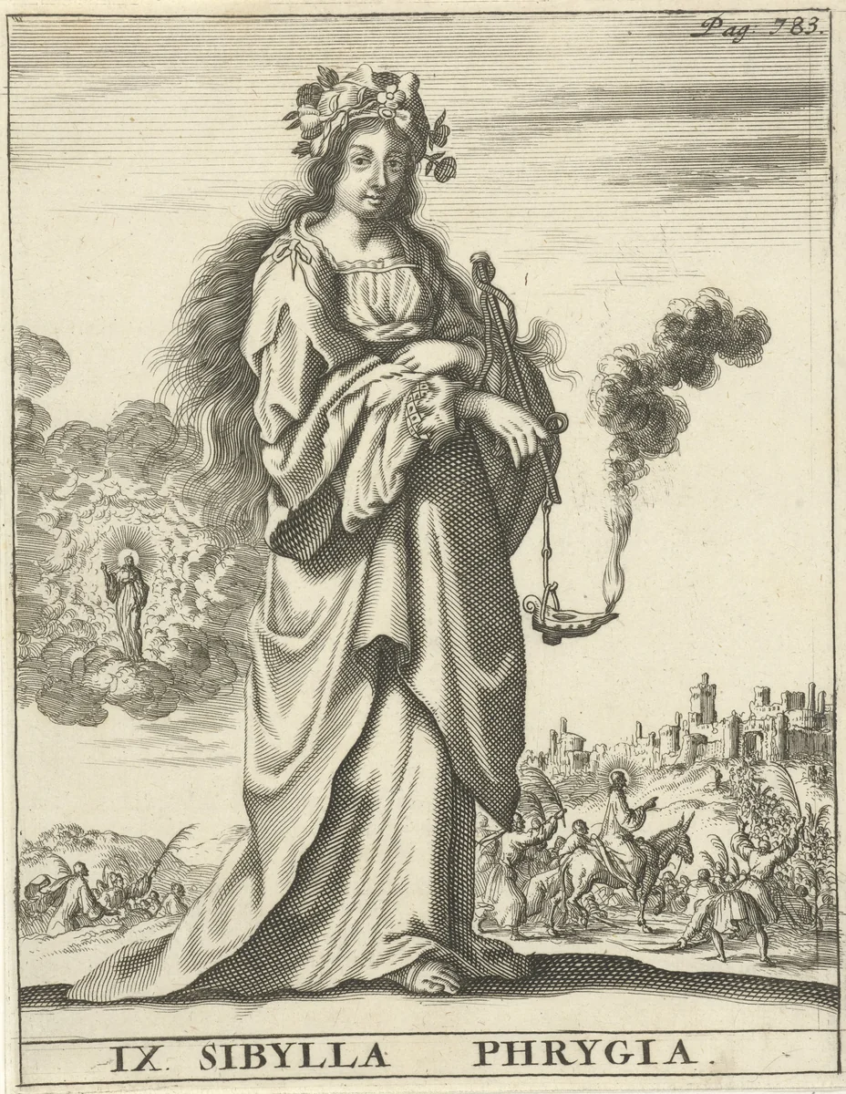Frygische Sibille by Jan Luyken, print, 1684