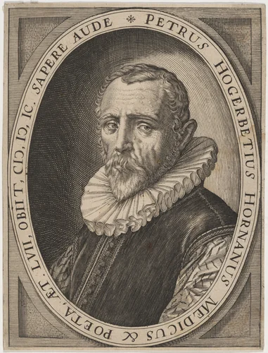 Petrus Hogerbeets Hornanus by Unknown 19th Century, print, 1800-1899
