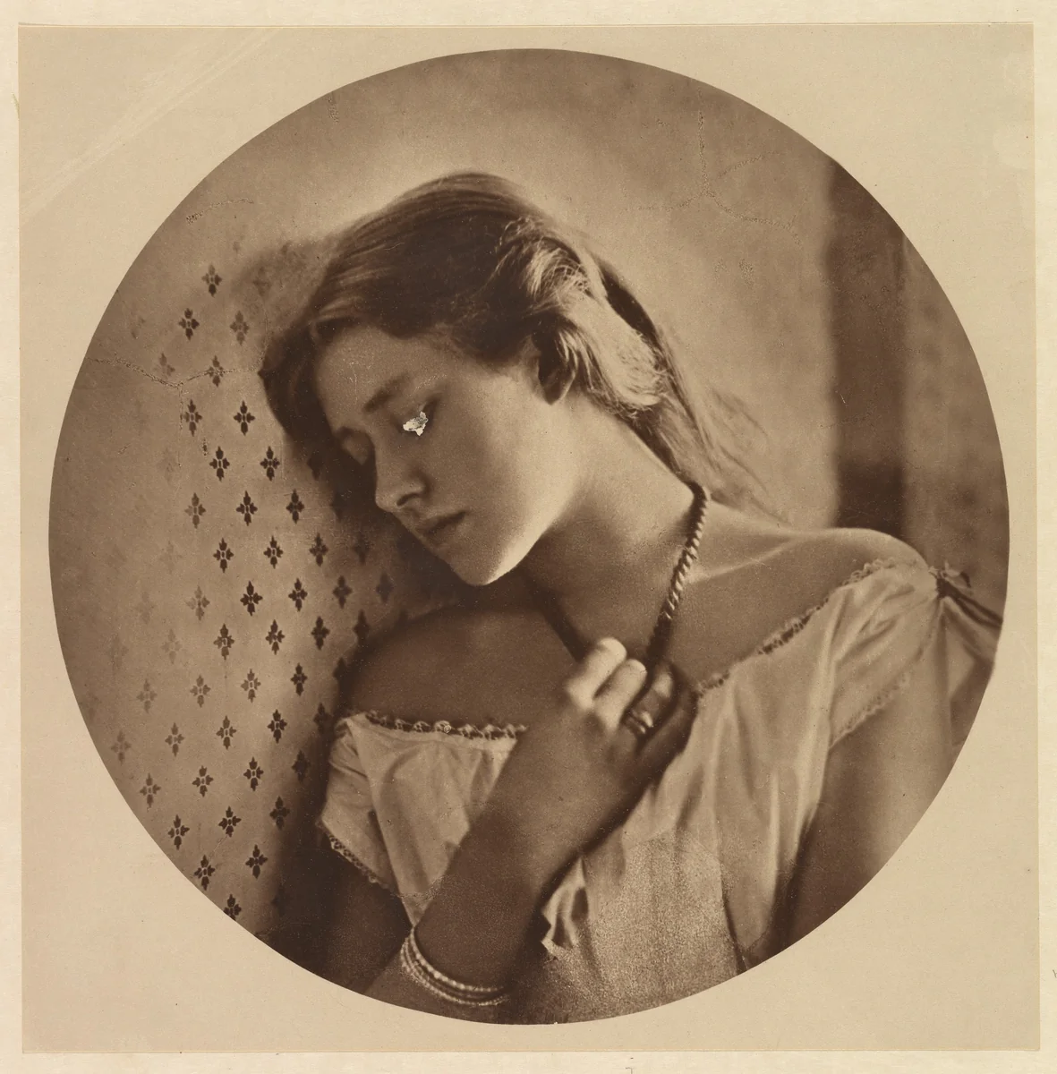 Ellen Terry, at the age of sixteen by Julia Margaret Cameron, photograph, 1864