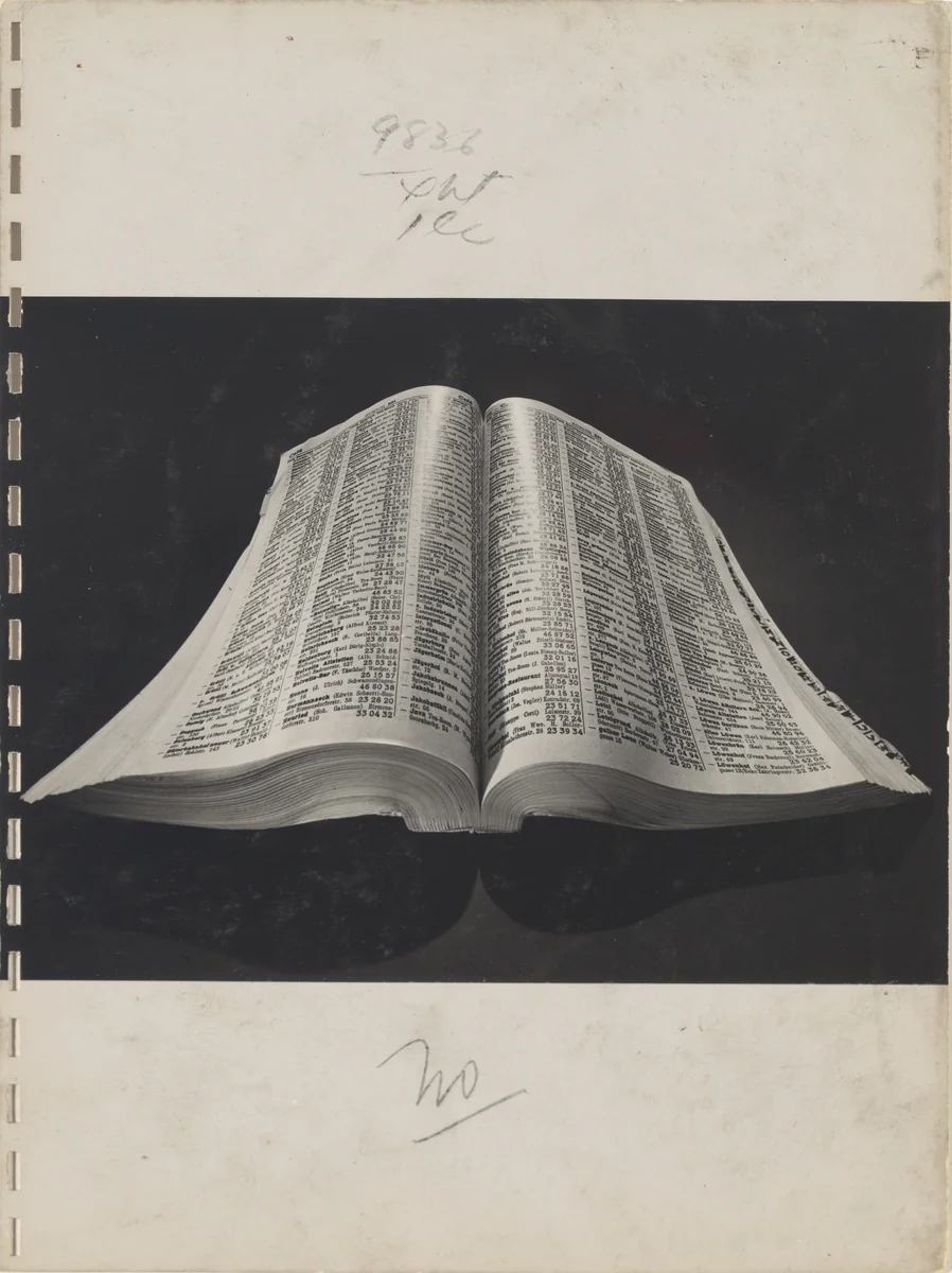 40 Fotos, page 2 by Robert Frank, photograph, 1946