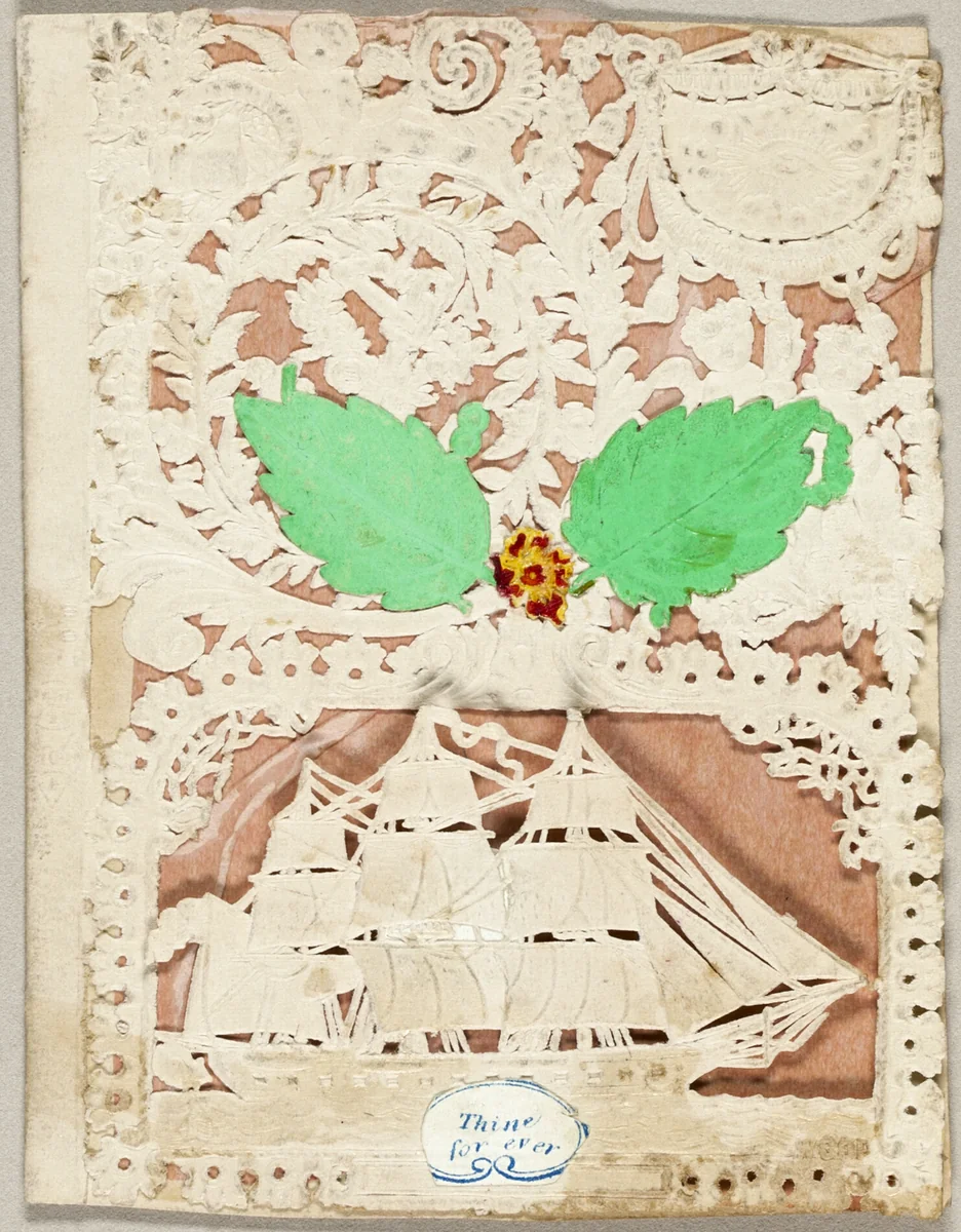 Thine for Ever (valentine) by Thomas Wood, other, 1860