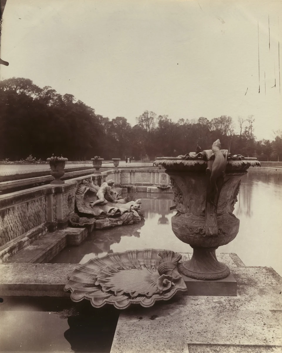 Versailles -- Bassin de Neptune by Eugène Atget, photograph, 1902
