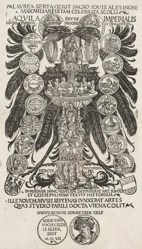 The Imperial Eagle by Hans Burgkmair, print, 1507